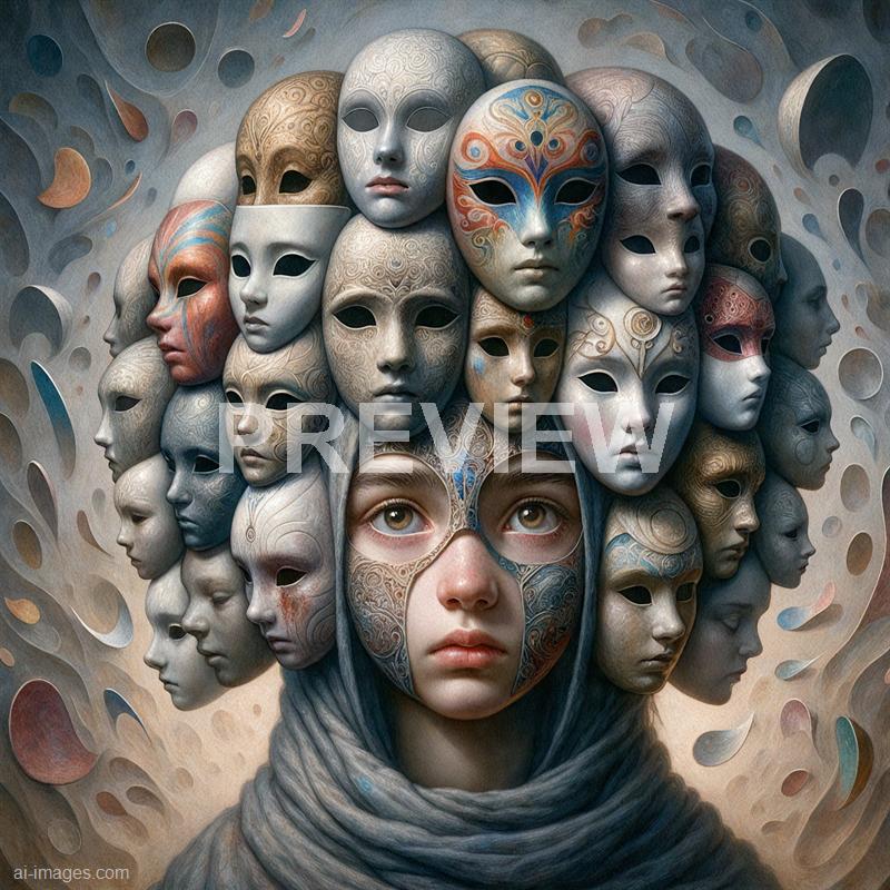 2998 - a-girl-stands-with-an-array-of-intricate-masks-layere_250420123941_Filename Text 2_02957_Filename Text 3